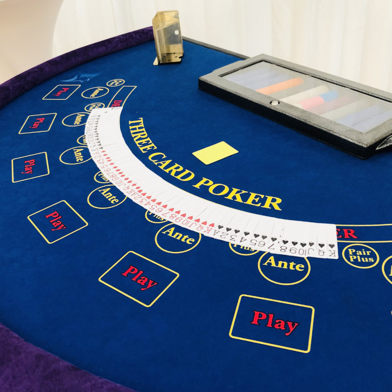Three Card Poker Table