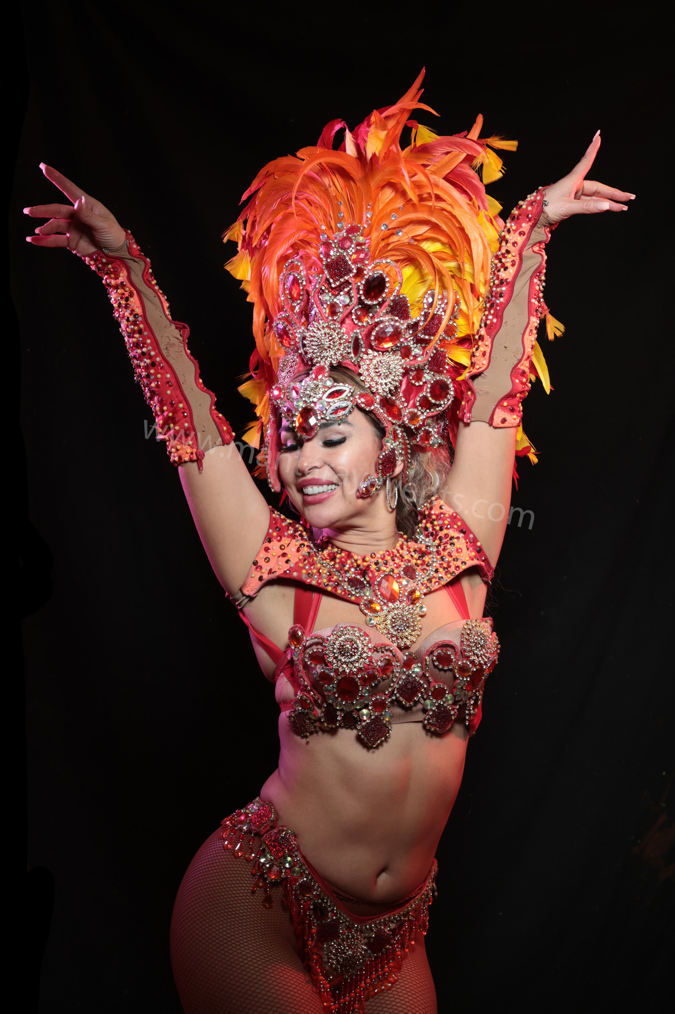 Manta Ray Events Las Vegas Showgirl